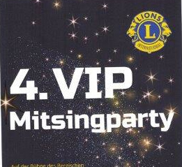 4. VIP-Mitsingparty