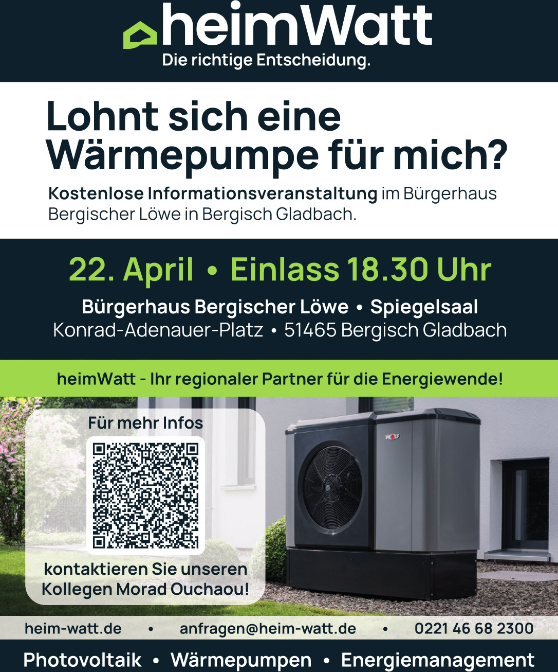 Lohnt sich eine Wärmepumpe für mich?