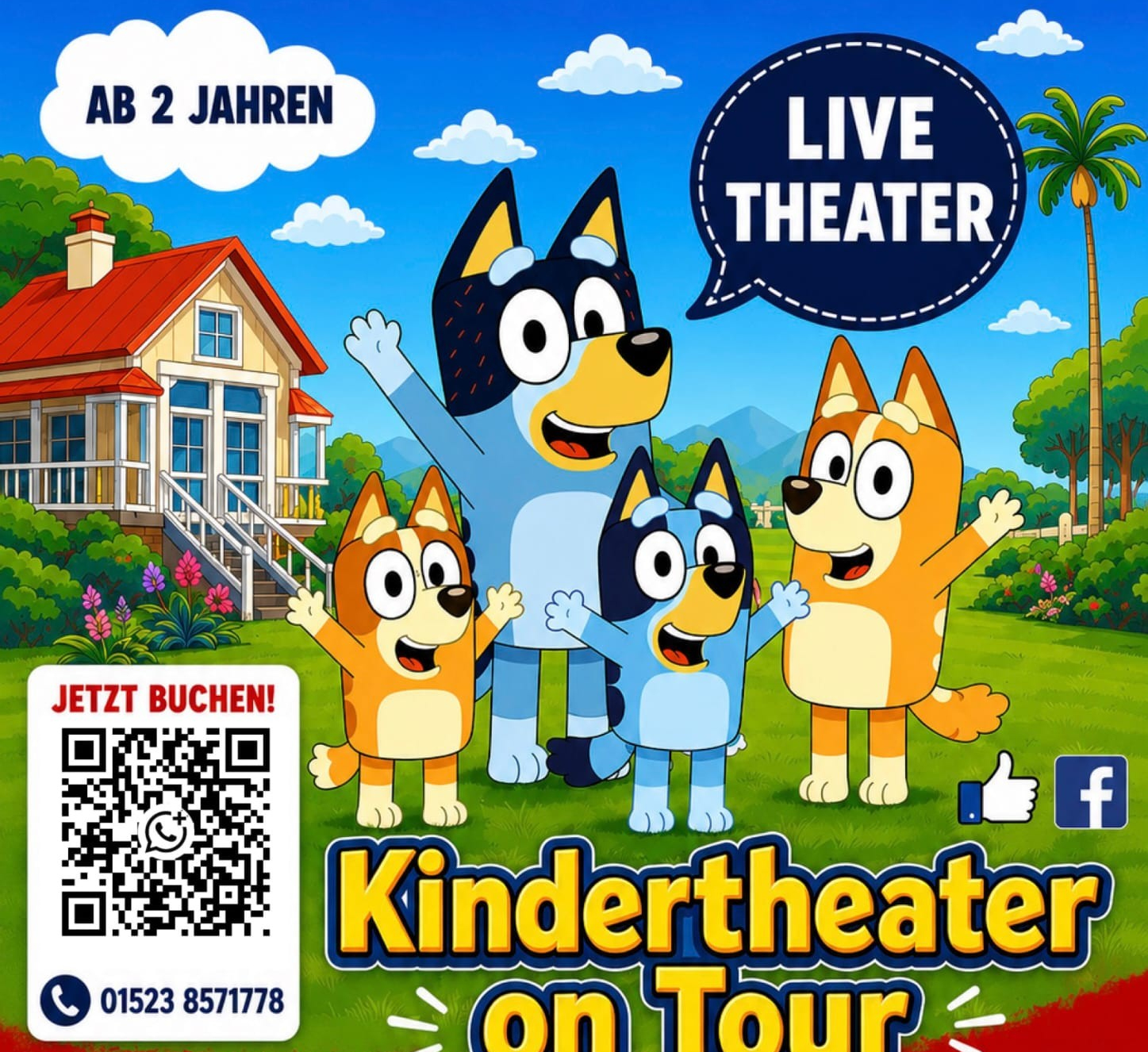 Stabfigurentheater Bluey