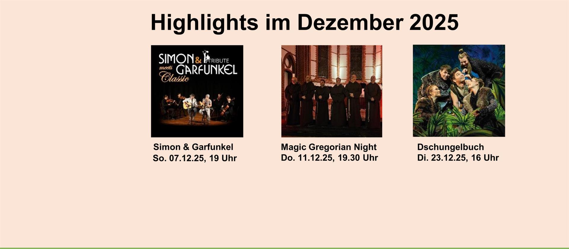 Fotos von ausgesuchten Veranstaltungen
